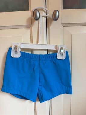 Blue Kids Dance Shorts